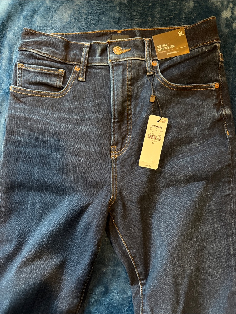 Express Men’s Indigo Skinny Jeans
